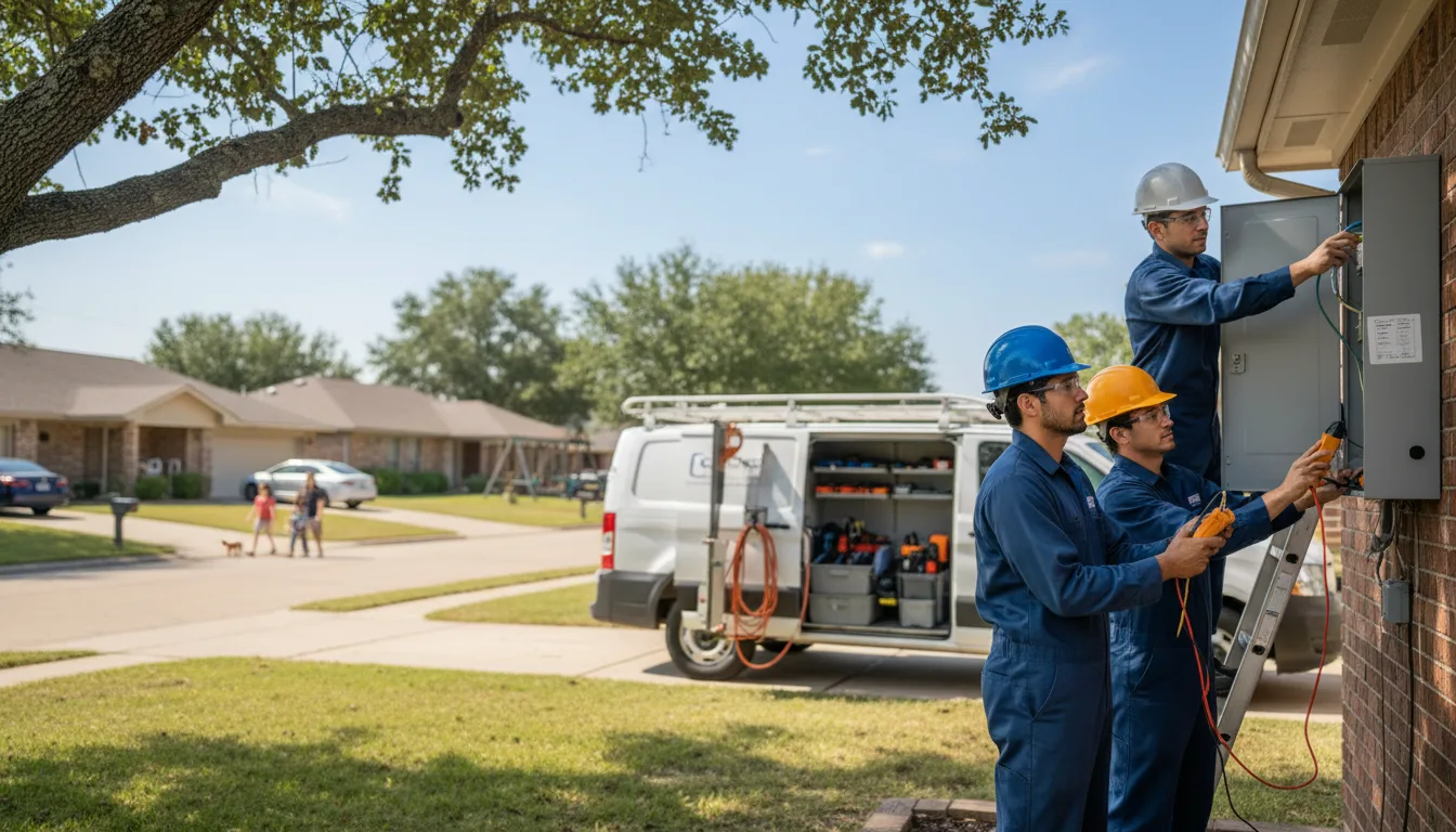 Certified electrician providing emergency electrical services in Wittman, MD